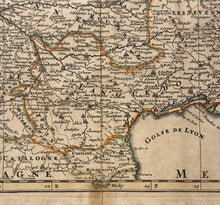 Carica l'immagine nel visualizzatore di Gallery, Galliae Regnum in omnes suas provincias accurate divisum ad usum serenissimum Burgundiae Ducis