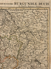 Carica l'immagine nel visualizzatore di Gallery, Galliae Regnum in omnes suas provincias accurate divisum ad usum serenissimum Burgundiae Ducis