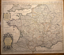 Carica l'immagine nel visualizzatore di Gallery, Galliae Regnum in omnes suas provincias accurate divisum ad usum serenissimum Burgundiae Ducis