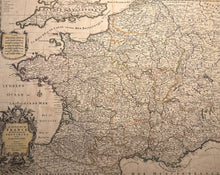 Carica l'immagine nel visualizzatore di Gallery, Galliae Regnum in omnes suas provincias accurate divisum ad usum serenissimum Burgundiae Ducis