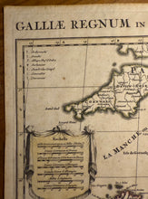 Carica l'immagine nel visualizzatore di Gallery, Galliae Regnum in omnes suas provincias accurate divisum ad usum serenissimum Burgundiae Ducis