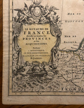 Carica l'immagine nel visualizzatore di Gallery, Galliae Regnum in omnes suas provincias accurate divisum ad usum serenissimum Burgundiae Ducis