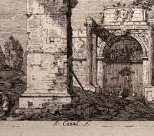 Carica l'immagine nel visualizzatore di Gallery, Antonio CANAL detto il CANALETTO (Venezia 1697-1768)