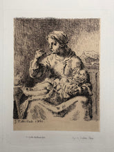 Carica l'immagine nel visualizzatore di Gallery, Jean François Millet (Gréville-Hague 1814-1875 Barbizon)