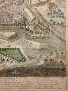 Veduta di Torino a volo d'uccello