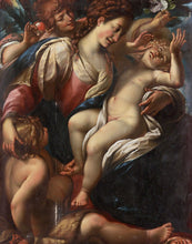 Load image into Gallery viewer, Il dipinto di Giulio Cesare Procaccini del 1610, ora al Kunsthistorisches Museum di Vienna, dal quale è tratta la nostra incisione
