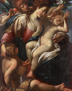 Il dipinto di Giulio Cesare Procaccini del 1610, ora al Kunsthistorisches Museum di Vienna, dal quale è tratta la nostra incisione