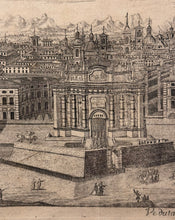 Carica l&#39;immagine nel visualizzatore di Gallery, Veduta prospettica della Porta di Po
