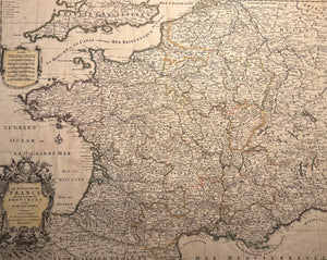 Galliae Regnum in omnes suas provincias accurate divisum ad usum serenissimum Burgundiae Ducis