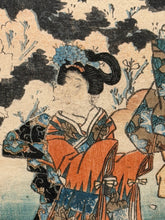 Carica l'immagine nel visualizzatore di Gallery, Utagawa KUNISADA TOYOKUNI III (Edo 1786-1865)
