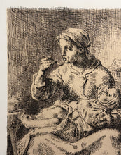 Carica l'immagine nel visualizzatore di Gallery, Jean François Millet (Gréville-Hague 1814-1875 Barbizon)
