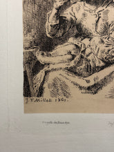 Carica l'immagine nel visualizzatore di Gallery, Jean François Millet (Gréville-Hague 1814-1875 Barbizon)
